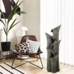 5-Tier Faux Stone Outdoor Fountain with LED Light